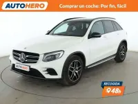 Usado Mercedes GLC250 AMG line 211 CV (155 kW) 2018 Gris SUV