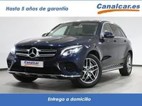 Usado Mercedes GLC250 211 CV (155 kW) 2017 Azul SUV