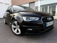 Usado Audi A3 150 CV (110 kW) 2014 Negro Berlina