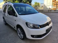 Usado VW Caddy 75 CV (55 kW) 2012 Blanco Monovolumen