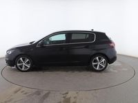 Usado Peugeot 308 130 CV (95 kW) 2019 Negro Berlina