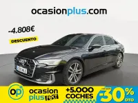 Usado Audi A6 S-Line 204 CV (150 kW) 2023 Negro Berlina