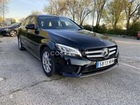 Usado Mercedes C200 150 CV (110 kW) 2018 Negro Familiar