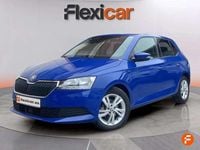 Usado Skoda Fabia Ambition 95 CV (69 kW) 2021 Azul Utilitario