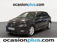 Usado VW Polo R-line 95 CV (69 kW) 2021 Negro Utilitario