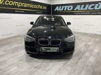Usado BMW 114 95 CV (69 kW) 2015 Negro Utilitario