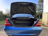 Usado Mercedes SLK200 163 CV (119 kW) 2001 Azul Descapotable
