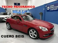 Usado Mercedes SLK250 204 CV (150 kW) 2011 Rojo Descapotable
