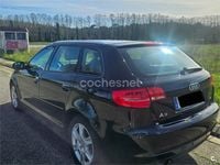 Usado Audi A3 Ambiente 105 CV (77 kW) 2012 Negro Utilitario