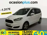Begagnad Ford Tourneo Courier Trend 102 HK (75 kW) 2018 Vit Minibuss