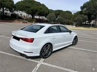 Usado Audi S3 S-Line 300 CV (220 kW) 2014 Blanco Berlina