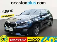 Usado BMW 118 150 CV (110 kW) 2022 Negro Utilitario