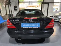 Usado Mercedes SLK200 136 CV (100 kW) 1996 Negro Descapotable