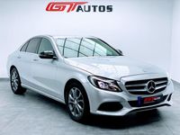 Usado Mercedes C180 116 CV (85 kW) 2016 Plata Berlina