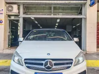 Usado Mercedes A180 AMG line 109 CV (80 kW) 2014 Blanco Utilitario