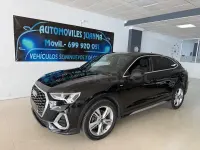 Usado Audi Q3 Sportback S-Line 150 CV (110 kW) 2022 Negro SUV