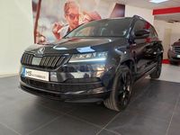Usado Skoda Karoq SportLine 150 CV (110 kW) 2021 Negro SUV