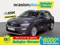 Usado VW T-Roc Advance 110 CV (80 kW) 2021 Gris SUV