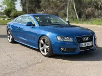 Usado Audi A5 211 CV (155 kW) 2010 Azul Coupe