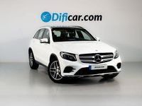 Usado Mercedes GLC220 AMG line 171 CV (125 kW) 2015 Blanco SUV