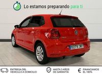 Usado VW Polo 90 CV (66 kW) 2016 Rojo Utilitario