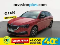 Usado Skoda Scala First Edition 150 CV (110 kW) 2019 Rojo Utilitario