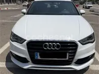 Usado Audi A3 S-Line 110 CV (80 kW) 2015 Blanco Berlina