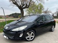 Usado Peugeot 308 SW Premium 110 CV (80 kW) 2009 Negro Familiar