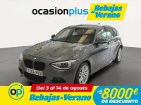 Usado BMW 118 143 CV (105 kW) 2014 Gris Utilitario