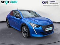 Usado Peugeot 208 GT-line 100 CV (73 kW) 2020 Azul Utilitario