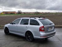 Usado Skoda Octavia RS 184 CV (135 kW) 2013 Gris / plata Familiar