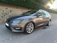 Usado Seat Leon ST FR 184 CV (135 kW) 2014 Gris / plata Familiar