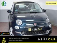 Usado Fiat 500C 71 CV (52 kW) 2023 Azul Descapotable