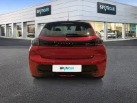 Usado Peugeot e-208 Allure 100 kW (136 CV) 2020 Rojo Utilitario