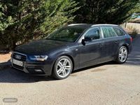 Usado Audi A4 S-Line 177 CV (130 kW) 2012 Negro Familiar