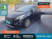 Usado Peugeot 3008 Access 131 CV (96 kW) 2017 Negro Monovolumen
