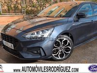 Usado Ford Focus ST-Line 125 CV (91 kW) 2020 Azul Berlina