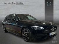Usado Mercedes C220 200 CV (147 kW) 2024 Negro Familiar