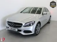 Usado Mercedes C220 Avantgarde 170 CV (125 kW) 2016 Gris / plata Berlina