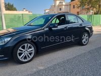 Usado Mercedes C200 136 CV (100 kW) 2011 Negro Familiar