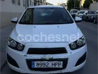 Usado Chevrolet Aveo LT 95 CV (69 kW) 2013 Blanco Berlina