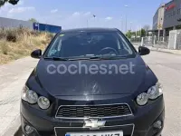 Usado Chevrolet Aveo LT 100 CV (73 kW) 2012 Negro Berlina