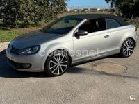 Usado VW Golf Cabriolet 140 CV (102 kW) 2012 Gris / plata Descapotable