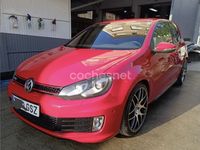 Usado VW Golf VI GTI 210 CV (154 kW) 2010 Rojo Utilitario