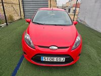 Usado Ford Fiesta Titanium 90 CV (66 kW) 2009 Rojo Utilitario