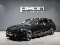 Usado Mercedes C220 200 CV (147 kW) 2022 Negro Familiar