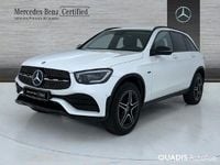Usado Mercedes GLC300e 320 CV (235 kW) 2021 Blanco polar