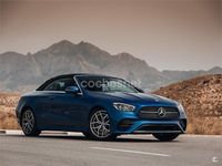 Usado Mercedes E450 367 CV (269 kW) 2020 Azul Descapotable