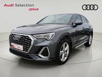 Usado Audi Q3 Sportback S-Line 150 CV (110 kW) 2021 Gris / plata SUV