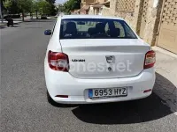 Usado Dacia Logan Ambiance 75 CV (55 kW) 2014 Blanco Berlina